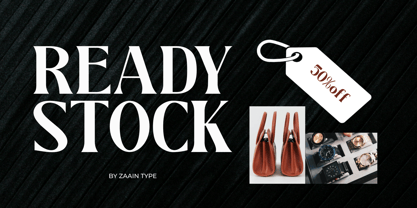 Hadhier Font Poster 4