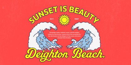 Hemgjord Lettering Font Poster 5