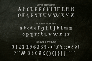 CF Blinte Font Poster 2