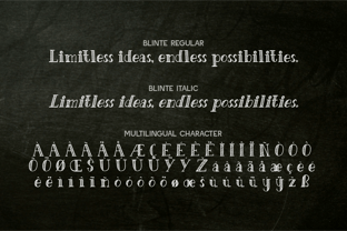 CF Blinte Font Poster 3