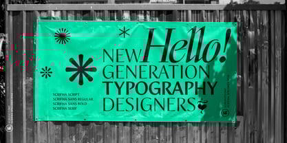 Scrifha Font Poster 11