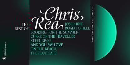 Scrifha Font Poster 7