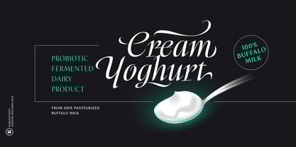 Scrifha Font Poster 10