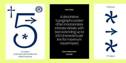 Saltern Font Poster 5