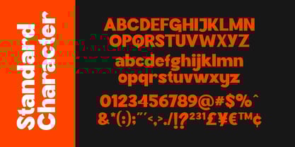 Kedano Font Poster 6