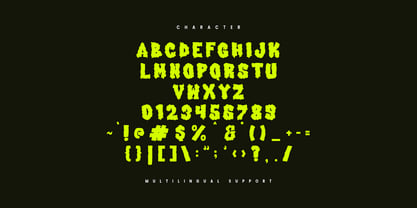 MC Zromuk Font Poster 7