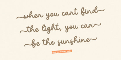 Lemonylac Font Poster 2