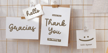 Lemonylac Font Poster 8