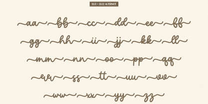 Lemonylac Font Poster 10