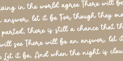 Lemonylac Font Poster 4