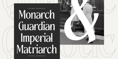 Qugotic Font Poster 13