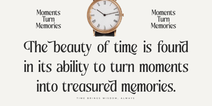 Qugotic Font Poster 2