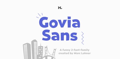 Govia Sans Fuente Póster 1