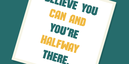 Malachite Font Poster 10