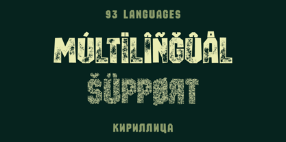 Malachite Font Poster 3