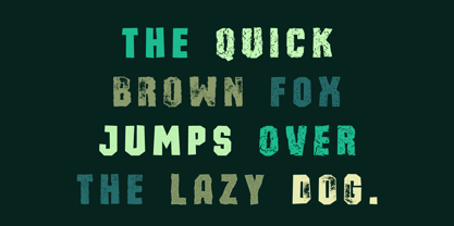 Malachite Font Poster 5
