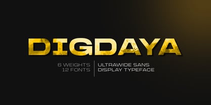 Digdaya Font Poster 1