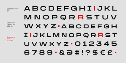 Digdaya Font Poster 11