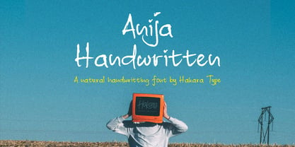 Anija Font Poster 1