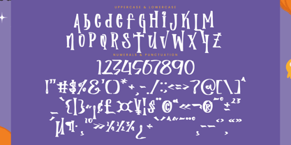 Monster Spooky Font Poster 13