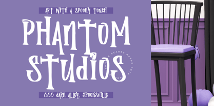 Monster Spooky Font Poster 12