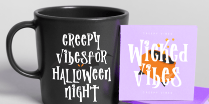 Monster Spooky Font Poster 5