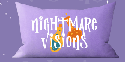 Monster Spooky Font Poster 4