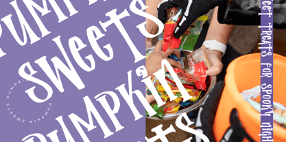 Monster Spooky Font Poster 8