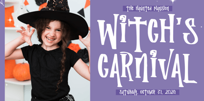 Monster Spooky Font Poster 6