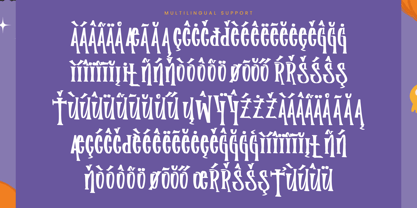 Monster Spooky Font Poster 14