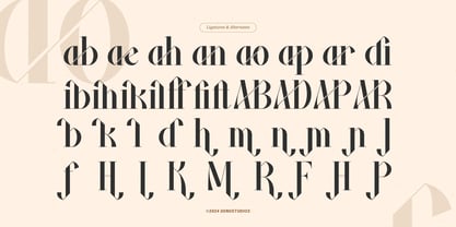 Fiably Manor Font Poster 13