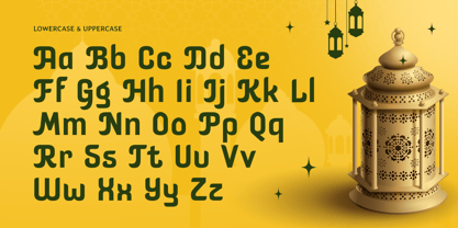 Holizan Ramadan Font Poster 10