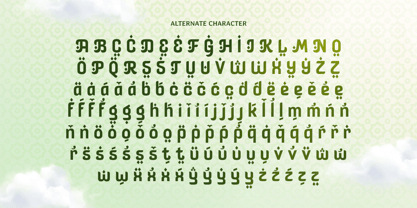 Holizan Ramadan Font Poster 9