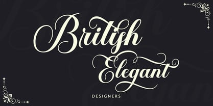 Fhonna Ceda Script Font Poster 3