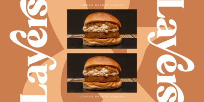 Aroma Baked Font Poster 13