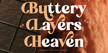 Aroma Baked Font Poster 9