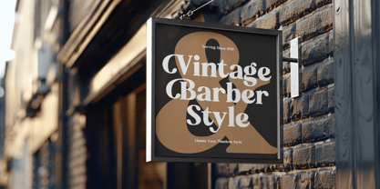 Aroma Baked Font Poster 5