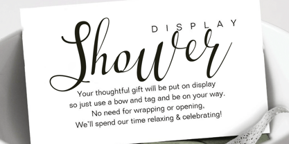 Angelica Script Font Poster 2