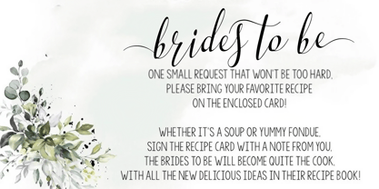 Angelica Script Font Poster 7