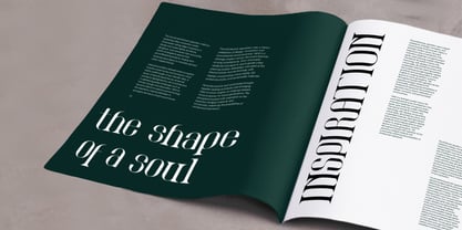 Modern Opal Font Poster 4