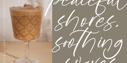 Goldbrush Delights Font Poster 9