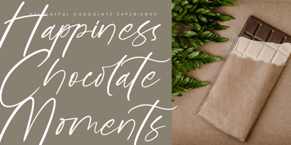 Goldbrush Delights Font Poster 7