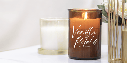 Goldbrush Delights Font Poster 4