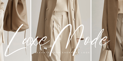 Goldbrush Delights Font Poster 2