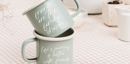 Goldbrush Delights Font Poster 11