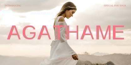 Agathame Font Poster 1