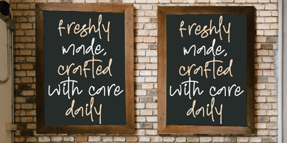 Holleday Font Poster 9