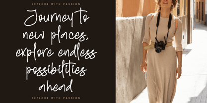 Holleday Font Poster 6