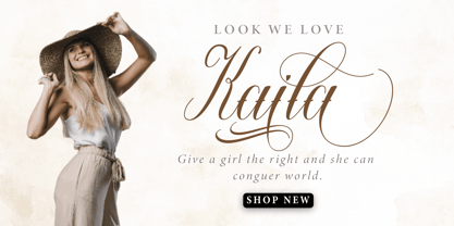 Warton Font Poster 2