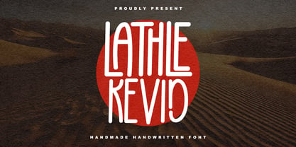 MC Lathle Kevid Font Poster 1